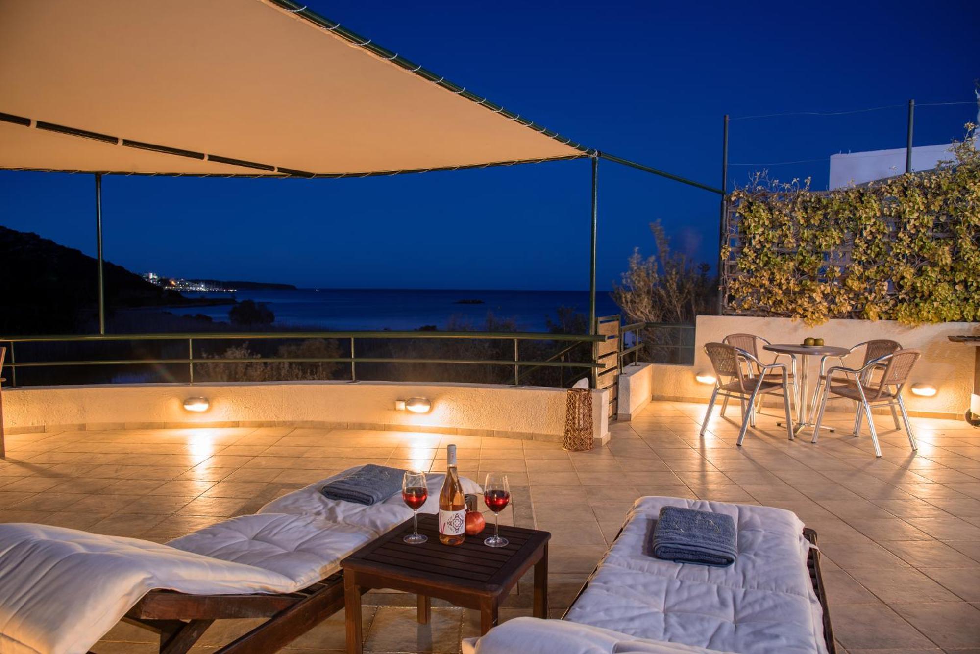 Coastal Dream Beachview Jacuzzi& Sauna Amoudara  Exteriér fotografie