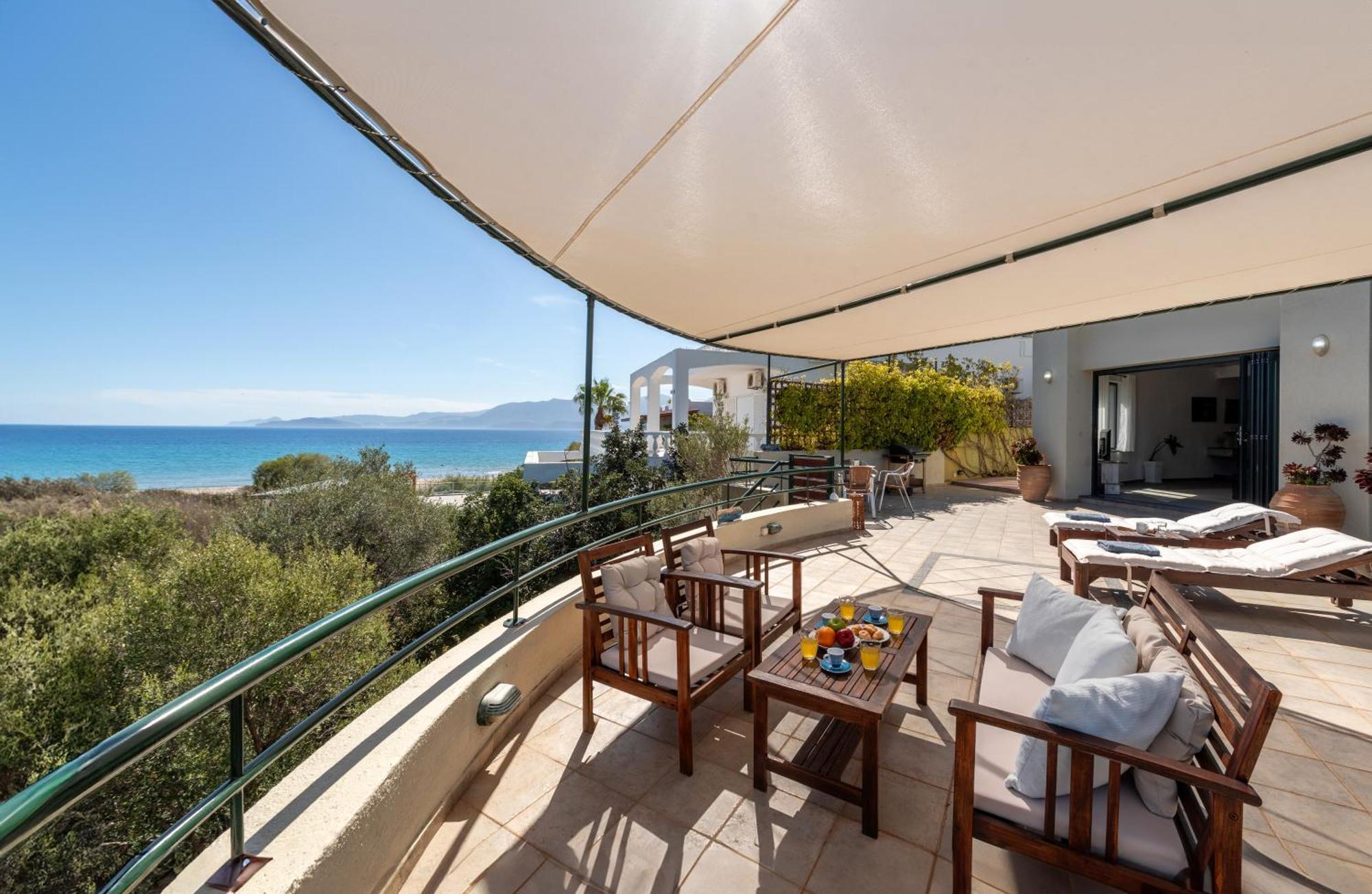 Coastal Dream Beachview Jacuzzi& Sauna Amoudara  Exteriér fotografie