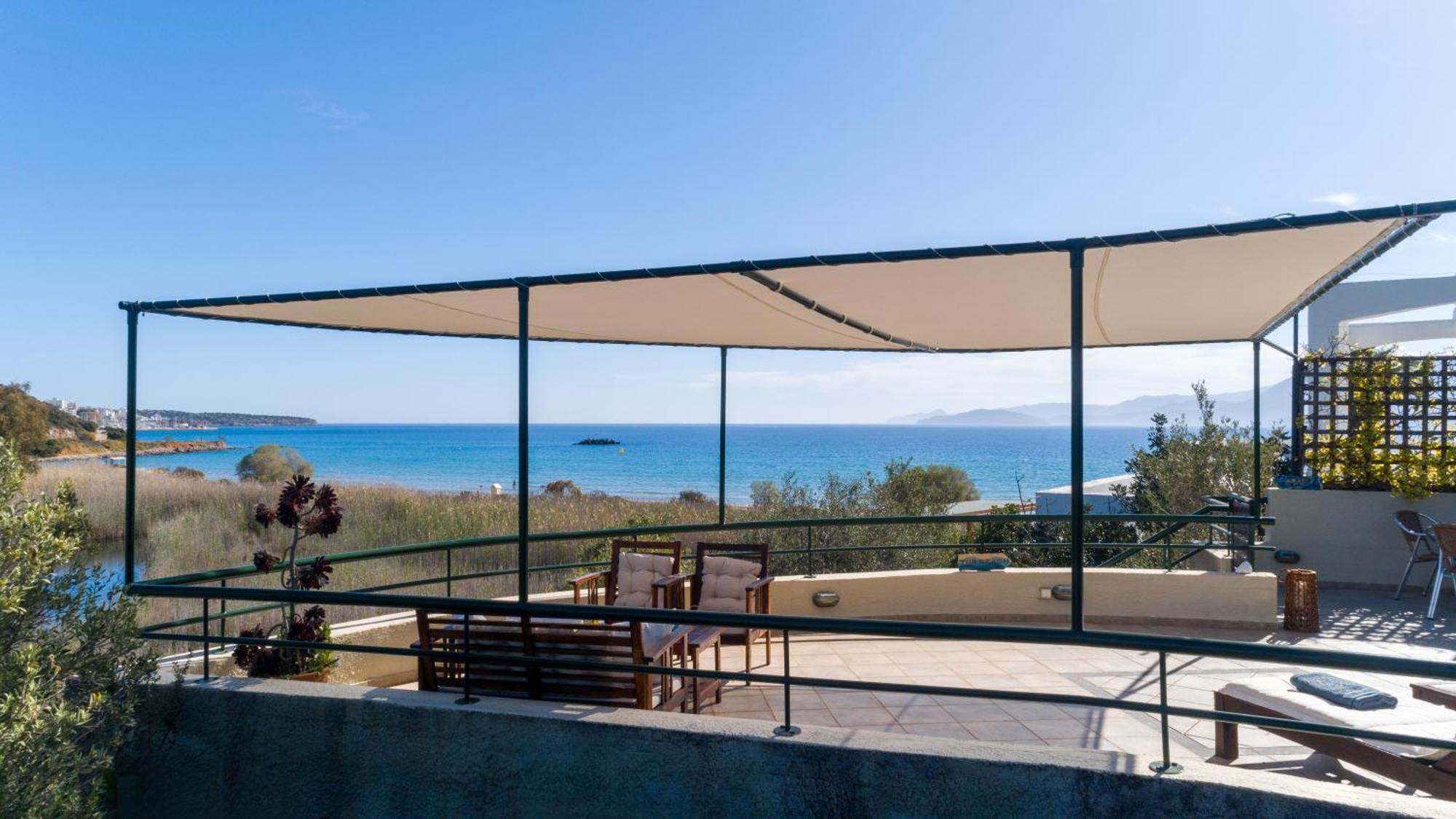Coastal Dream Beachview Jacuzzi& Sauna Amoudara  Exteriér fotografie